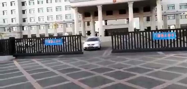 對開懸浮門黑色